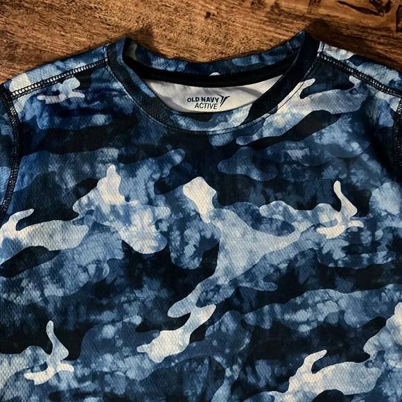 Active tee blue camo - Picture 2 of 2